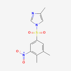 1-(3,4-Dimethyl-5-nitrophenyl)sulfonyl-4-methylimidazole