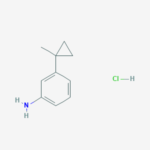 3-(1-Methylcyclopropyl)aniline hydrochloride