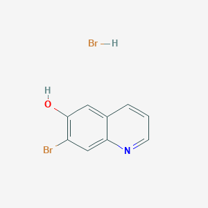 molecular formula C9H7Br2NO B2863774 7-Bromoquinolin-6-ol;hydrobromide CAS No. 2253632-33-4