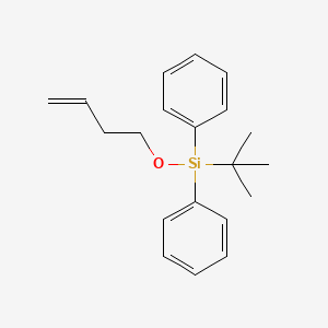 molecular formula C20H26OSi B2863999 (But-3-en-1-yloxy)(tert-butyl)diphenylsilane CAS No. 135006-32-5