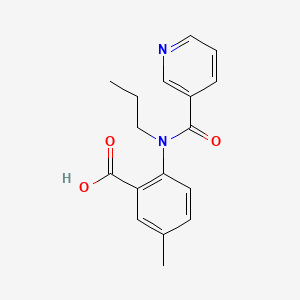 5-methyl-2-(N-propylnicotinamido)benzoic acid