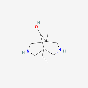 1-Ethyl-5-methyl-3,7-diazabicyclo[3.3.1]nonan-9-ol