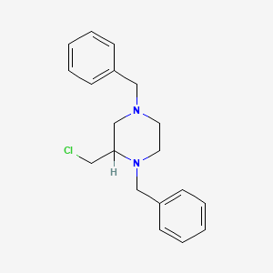 1,4-Dibenzyl-2-(chloromethyl)piperazine