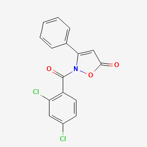 2-(2,4-dichlorobenzoyl)-3-phenyl-5(2H)-isoxazolone