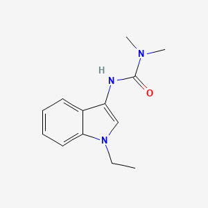 3-(1-ethyl-1H-indol-3-yl)-1,1-dimethylurea