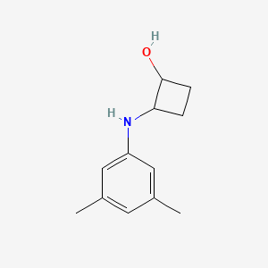 2-[(3,5-Dimethylphenyl)amino]cyclobutan-1-ol
