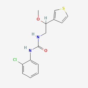 1-(2-Chlorophenyl)-3-(2-methoxy-2-(thiophen-3-yl)ethyl)urea