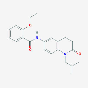 2-ethoxy-N-(1-isobutyl-2-oxo-1,2,3,4-tetrahydroquinolin-6-yl)benzamide