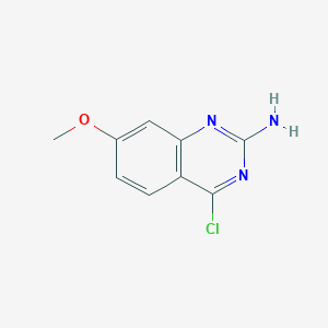 2-Amino-4-chloro-7-methoxyquinazoline