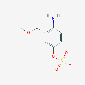 1-Amino-4-fluorosulfonyloxy-2-(methoxymethyl)benzene