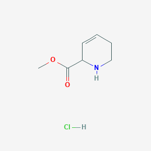 Methyl 1,2,3,6-tetrahydropyridine-6-carboxylate;hydrochloride