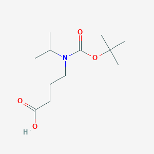4-((tert-Butoxycarbonyl)(isopropyl)amino)butanoic acid