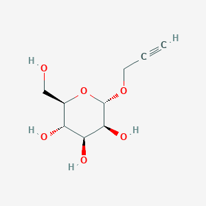molecular formula C9H14O6 B2864146 Propargyl a-D-mannopyranoside 