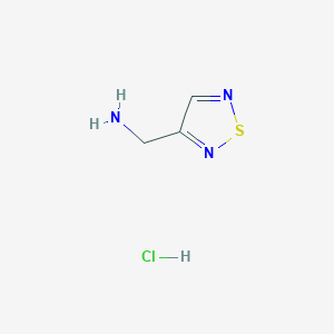 1,2,5-Thiadiazol-3-ylmethanamine hydrochloride