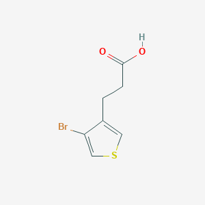 3-(4-Bromothiophen-3-yl)propanoic acid