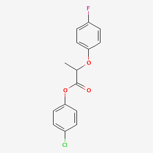 4-Chlorophenyl 2-(4-fluorophenoxy)propanoate