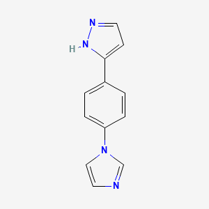 5-[4-(1H-Imidazol-1-Yl)Phenyl]-1H-Pyrazole