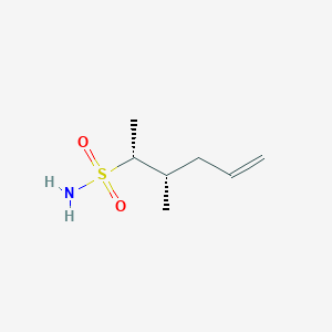 (2R,3S)-3-methylhex-5-ene-2-sulfonamide
