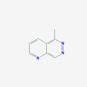 molecular formula C8H7N3 B028643 5-Methylpyrido[2,3-d]pyridazine CAS No. 19818-96-3