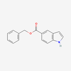 B2864345 Benzyl 1H-indole-5-carboxylate CAS No. 136564-69-7