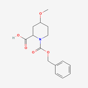 4-Methoxy-1-phenylmethoxycarbonylpiperidine-2-carboxylic acid
