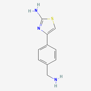 4-(4-Aminomethyl-phenyl)-thiazol-2-ylamine