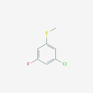 1-Chloro-3-fluoro-5-(methylsulfanyl)benzene