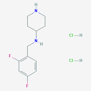 N-(2,4-Difluorobenzyl)piperidin-4-amine dihydrochloride
