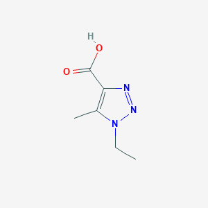 1-ethyl-5-methyl-1H-1,2,3-triazole-4-carboxylic acid