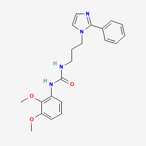 1-(2,3-dimethoxyphenyl)-3-(3-(2-phenyl-1H-imidazol-1-yl)propyl)urea