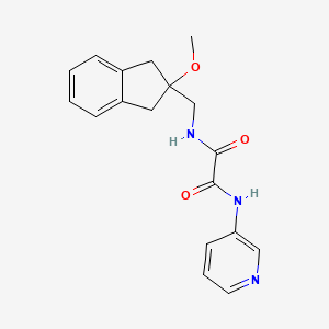 N1-((2-methoxy-2,3-dihydro-1H-inden-2-yl)methyl)-N2-(pyridin-3-yl)oxalamide