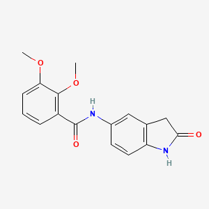 2,3-dimethoxy-N-(2-oxoindolin-5-yl)benzamide