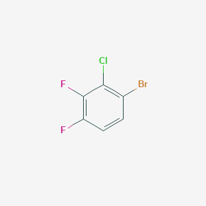 molecular formula C6H2BrClF2 B2864595 1-Bromo-2-chloro-3,4-difluorobenzene CAS No. 1160574-70-8; 59447-06-2