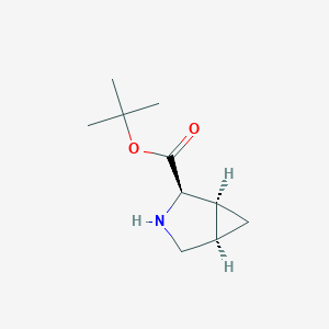 molecular formula C10H17NO2 B2864979 Tert-butyl (1S,2R,5R)-3-azabicyclo[3.1.0]hexane-2-carboxylate CAS No. 2287237-50-5