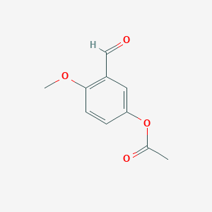 3-Formyl-4-methoxyphenyl acetate