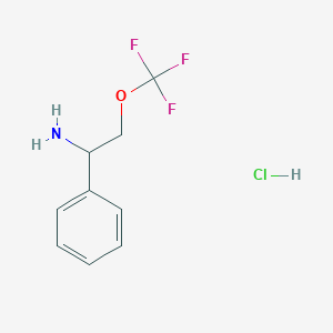 1-Phenyl-2-(trifluoromethoxy)ethanamine hydrochloride