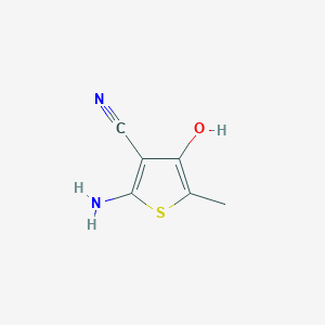 2-Amino-4-hydroxy-5-methylthiophene-3-carbonitrile