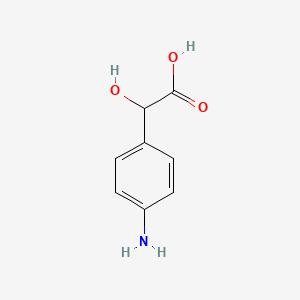 molecular formula C8H9NO3 B2865508 2-(4-Aminophenyl)-2-hydroxyacetic acid CAS No. 13104-66-0