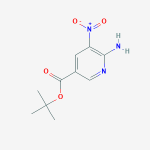 Tert-butyl 6-amino-5-nitropyridine-3-carboxylate