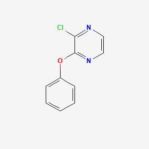 molecular formula C10H7ClN2O B2865549 2-Chloro-3-phenoxypyrazine CAS No. 1234796-23-6