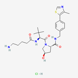 molecular formula C27H40ClN5O4S B2865601 Protac linker 5 