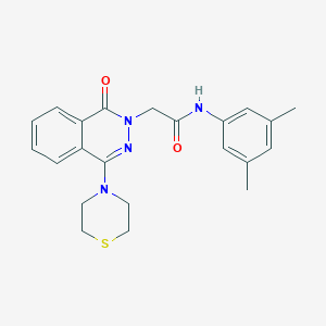 B2865714 N-(4-bromophenyl)-3-(6-phenoxypyrimidin-4-yl)benzamide CAS No. 1251588-49-4