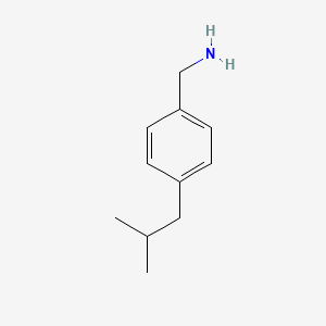 molecular formula C11H17N B2865787 (4-Isobutylphenyl)methanamine CAS No. 667906-61-8