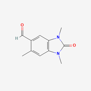 1,3,6-Trimethyl-2-oxo-2,3-dihydro-1H-benzo[d]imidazole-5-carbaldehyde