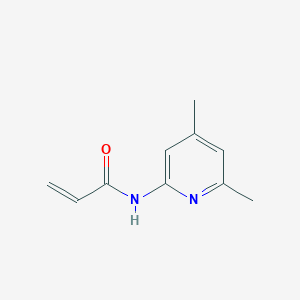 N-(4,6-dimethylpyridin-2-yl)propenamide