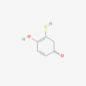 molecular formula C6H6O2S B028663 2,5-Dihydroxythiophenol CAS No. 2889-61-4