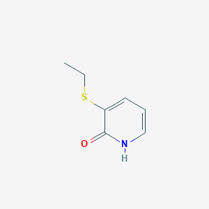 molecular formula C7H9NOS B2866428 3-(Ethylsulfanyl)-1,2-dihydropyridin-2-one CAS No. 914482-26-1