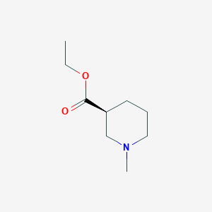 molecular formula C9H17NO2 B2866456 ethyl (3S)-1-methylpiperidine-3-carboxylate CAS No. 1568154-06-2