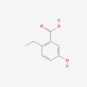 molecular formula C9H10O3 B2866559 2-Ethyl-5-hydroxybenzoic acid CAS No. 52008-91-0