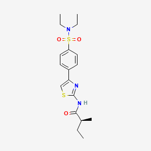 molecular formula C18H25N3O3S2 B2866674 Fasn-IN-1 